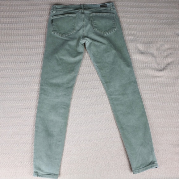 PAIGE Green Ankle & Cropped Jeans - Picture 5 of 7